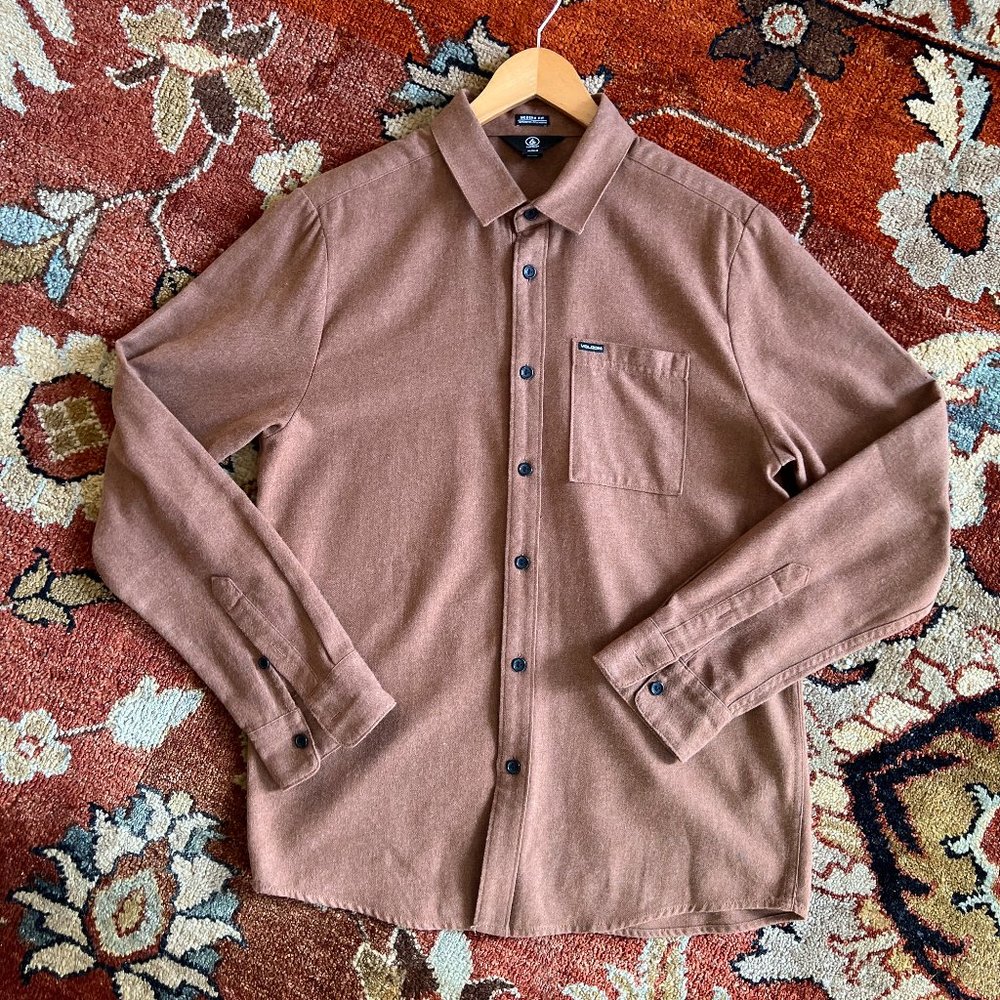 NEW Volcom MENS button-down MEDIUM